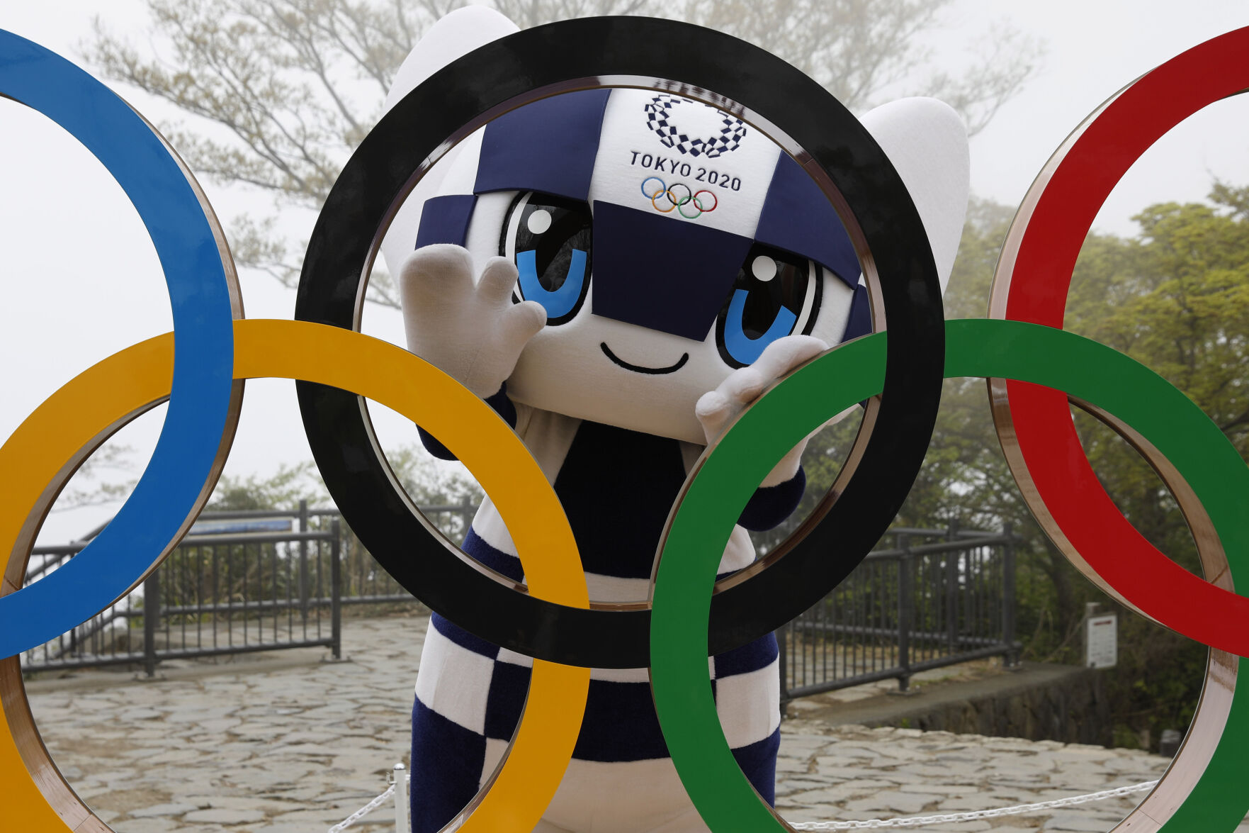 APTOPIX Olympics Tokyo 100 Days